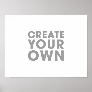 Erstellen Sie Ihr eigenes Poster