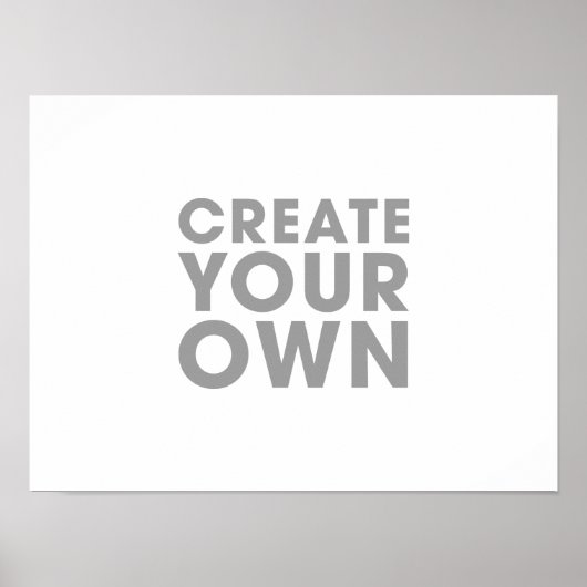 Erstellen Sie Ihr eigenes Poster (Vorne)