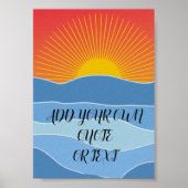 erstellen Sie Ihr eigenes Poster (Vorne)