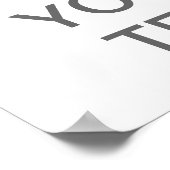 Erstellen Sie Ihr eigenes Poster "Behalten Ruhe" ( (Ecke)