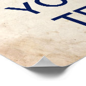 Erstellen Sie Ihr eigenes Poster "Behalten Ruhe" ( (Ecke)