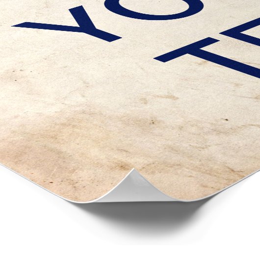 Erstellen Sie Ihr eigenes Poster "Behalten Ruhe" ( (Ecke)