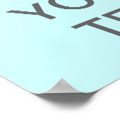 Erstellen Sie Ihr eigenes Poster "Behalten Ruhe" ( (Ecke)