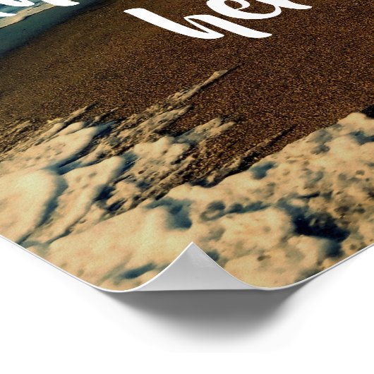 Erstellen Sie Ihr eigenes Poster. Poster (Ecke)