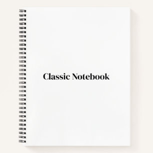Erstellen Sie Ihr eigenes Premium 8,5" x 11" Spi Notizblock