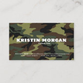 Erstellen Sie Ihr eigenes Premium Quality-Camoufla Visitenkarte (Vorderseite)
