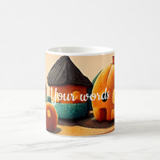 Erstellen Sie Ihr eigenes Pumpkindorf Verwandlungstasse