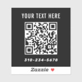 Erstellen Sie Ihr eigenes Qr-Code-Auto Aufkleber (Blatt)
