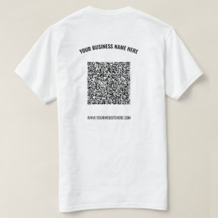 Erstellen Sie Ihr eigenes QR-Code-Geschäft T-Shirt