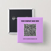 Erstellen Sie Ihr eigenes QR-Code-Werbe-Button-Bei Button (Vorne & Hinten)