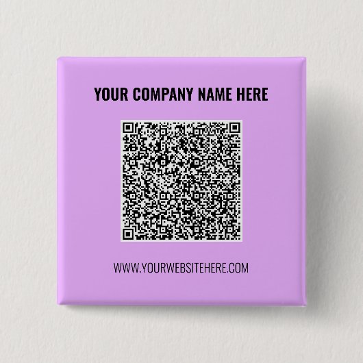 Erstellen Sie Ihr eigenes QR-Code-Werbe-Button-Bei Button (Vorderseite)