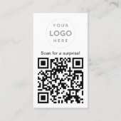 Erstellen Sie Ihr eigenes QR-Foto-Logo für Werbezw Visitenkarte (Rückseite)