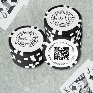 Erstellen Sie Ihr eigenes QR-Logo Pokerchips