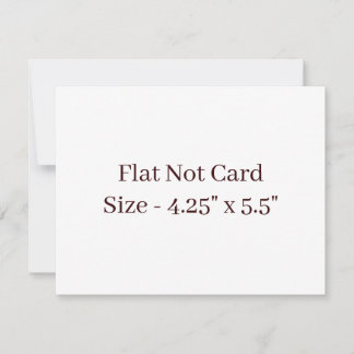Erstellen Sie Ihr eigenes quadratisches 3,5" x 5" Mitteilungskarte