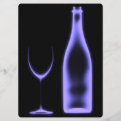 Erstellen Sie Ihr eigenes Rayglas & Flasche Menükarte (Rückseite)