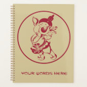 Erstellen Sie Ihr eigenes Red & Gold Ganesh-Blatt Planer (Vorderseite)