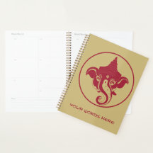 Erstellen Sie Ihr eigenes Red & Gold Ganesh