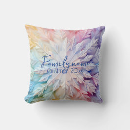 Erstellen Sie Ihr eigenes Regenbogenweihnachtsbuch Kissen