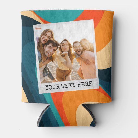 Erstellen Sie Ihr eigenes Retro-Foto kann kühler s Dosenkühler (Vorderseite)