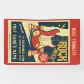 Erstellen Sie Ihr eigenes Retro Rock Musikbanner Banner (Horizontal)