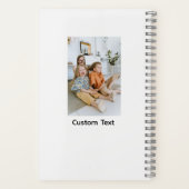 Erstellen Sie Ihr eigenes Rezept Buch Floral (Rückseite)