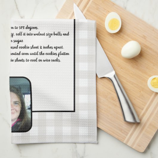 Erstellen Sie Ihr eigenes Rezept Keepake Buffalo H Geschirrtuch (Viertel Falte)