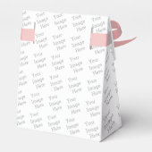 Papiergeschenkschachtel, Zelt 7,62x3,81x8,26 (Rückseite)