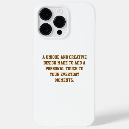 Erstellen Sie Ihr eigenes robustes iPhone 14 Pro M Case-Mate iPhone Hülle (Rückseite)