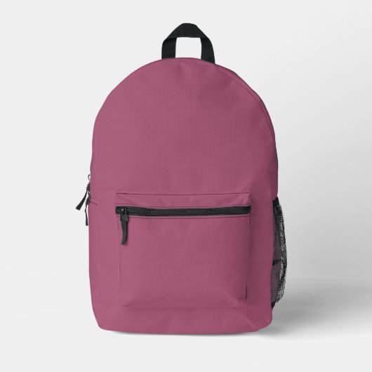 Erstellen Sie Ihr eigenes Rosa Bedruckter Rucksack (Vorderseite)