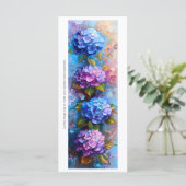 Erstellen Sie Ihr eigenes rosa blaues Hydrangeas-L (Stehend Vorderseite)