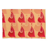 Erstellen Sie Ihr eigenes rotes Loop-Muster-Design Kissenbezug (Vorderseite-Links)