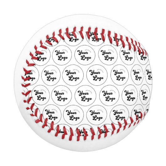 Erstellen Sie Ihr eigenes Round-Logo-Mustergeschäf Baseball (Vorderseite Links)