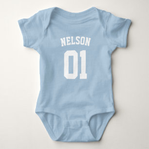 Erstellen Sie Ihr eigenes Royal Blue New Baby Strampler