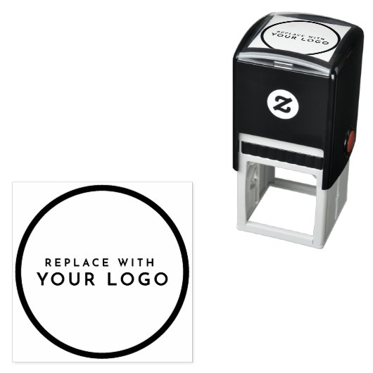 Erstellen Sie Ihr eigenes rundes Personalisiertes  Permastempel (Beispiel)