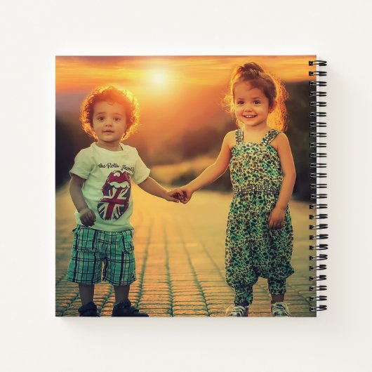 Erstellen Sie Ihr eigenes rustikales Foto-Notebook Notizblock (Rückseite)