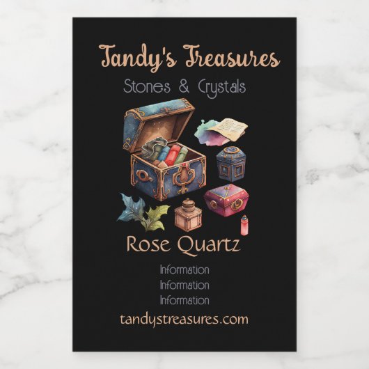 Erstellen Sie Ihr eigenes Schatzkartentafel für ge Weinetikett (Einzelnes Label)