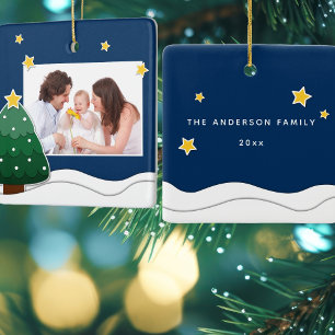 Erstellen Sie Ihr eigenes schneesicheres Weihnacht Keramikornament