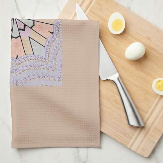 Erstellen Sie Ihr eigenes schönes Muster cool Küch Handtuch (Viertel Falte)