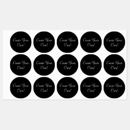 Erstellen Sie Ihr eigenes Schwarz Etiketten