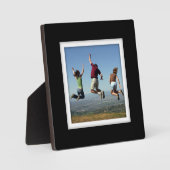 Erstellen Sie Ihr eigenes Schwarz-Gerahmtes Foto P Fotoplatte (Vorderseite)
