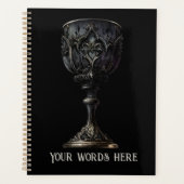 Erstellen Sie Ihr eigenes schwarz-gotisches Chalic Planer (Vorderseite)