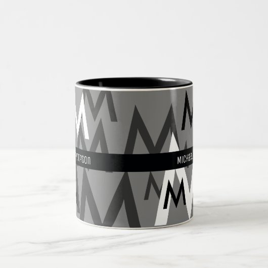 Erstellen Sie Ihr eigenes Schwarz Zweifarbige Tasse (Mittel)