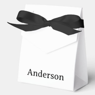 Erstellen Sie Ihr eigenes schwarzes Band 4" x 2" x Geschenkschachtel