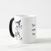 Erstellen Sie Ihr eigenes schwarzes Ganesh-Flut Verwandlungstasse (Vorderseite Links)