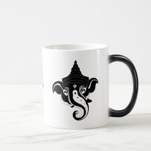 Erstellen Sie Ihr eigenes schwarzes Ganesh Verwandlungstasse