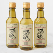 Erstellen Sie Ihr eigenes schwarzes und goldenes G Weinetikett (Flaschen)