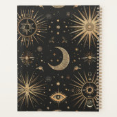 Erstellen Sie Ihr eigenes schwarzes und goldenes z Planer (Rückseite)