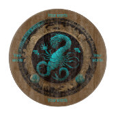 Erstellen Sie Ihr eigenes Scorpio Altar-Board Schneidebrett (Vorderseite)