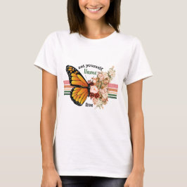 Erstellen Sie Ihr eigenes Set, ohne Schmetterling. T-Shirt
