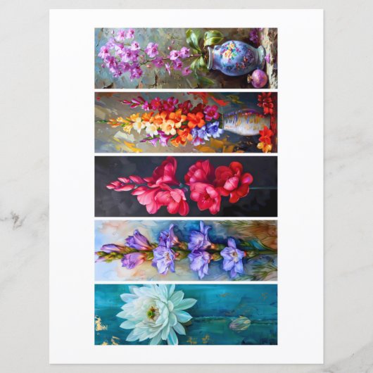 Erstellen Sie Ihr eigenes Set von 5 Lesezeichen mi (Vorderseite)